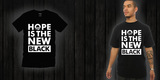 Barack Obama 'Hope is the New Black' Tshirt image