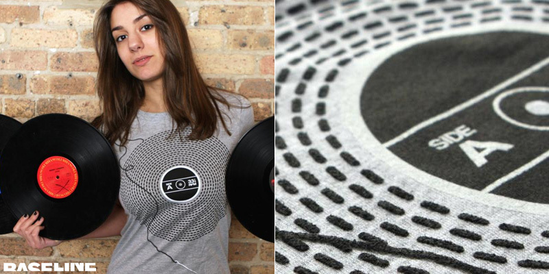 Put the needle on the record tee shirt design by steven - Steven Bonner