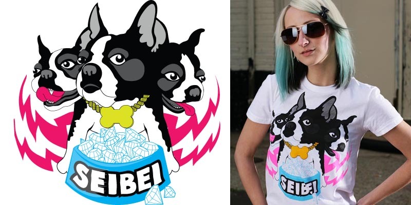 FIERCE tee shirt design by seibei - David
