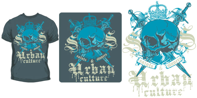 T-shirt design for sale image