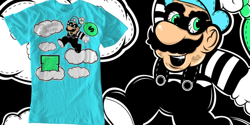 Crooked Crooks | Mario The Crook! Crooked Crooks | Mario The Crook! image
