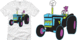 WF Tracter tee shirt design by weaselfarm - jh09111@stu.aii.edu