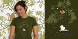 Cycle De La Vie tee shirt design by fine - Fine Straeter