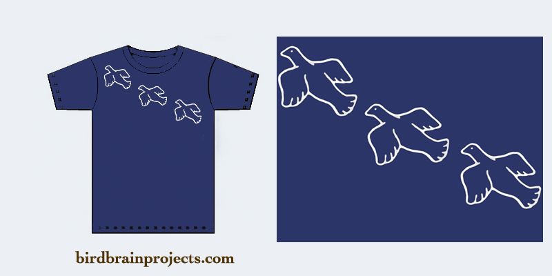 three doves tee image