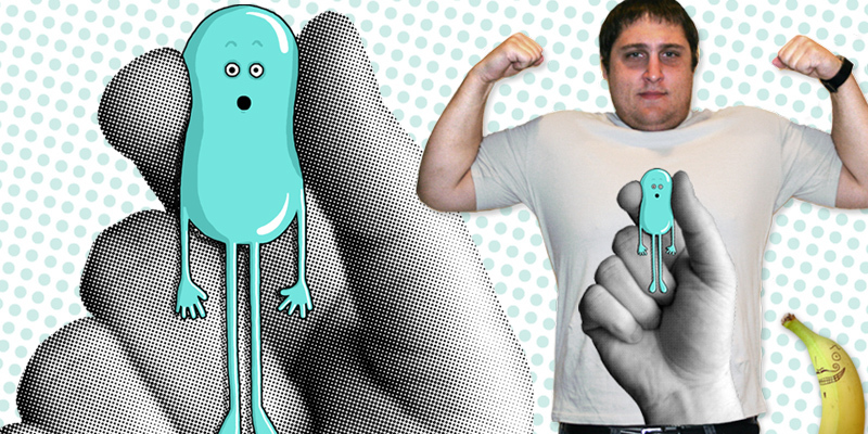 Squeeze tee shirt design by daleedwinmurray - Dale Edwin Murray