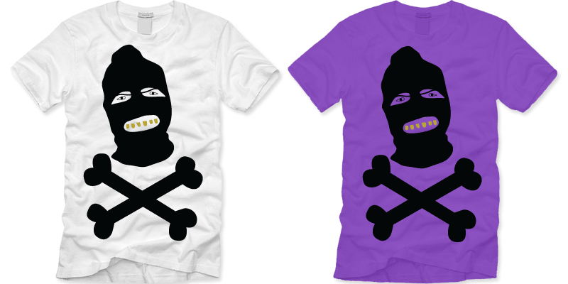 Crooked Crook tee shirt design by weaselfarm - jh09111@stu.aii.edu