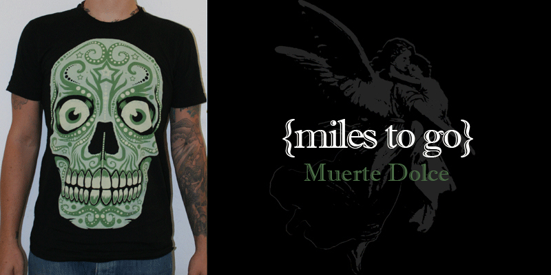 Muerte Dolce - godmachine sugar skull *printed {miles to go} image