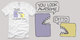 Complimentary Colors tee shirt design by Johnny Kruse - Jonathan Kruse