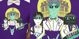 Ghoul and the Gang tee shirt design by vonmonkey - Jon Turner