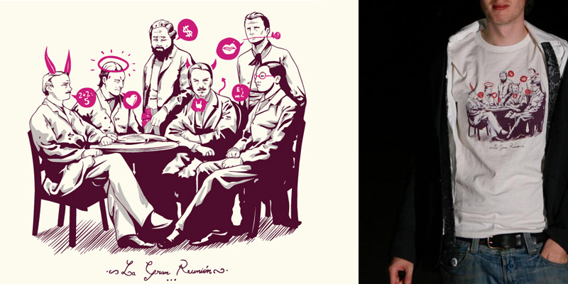 La Gran Reunión tee shirt design by mathiole - matheus lopes