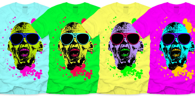 Teenage Zombie 2 tee shirt design by Sushilove - Pedro Molina