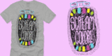 Scream Color tee shirt design by weaselfarm - jh09111@stu.aii.edu