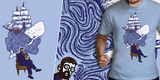 Back to Classics tee shirt design by WanderingBert - David Creighton-Pester