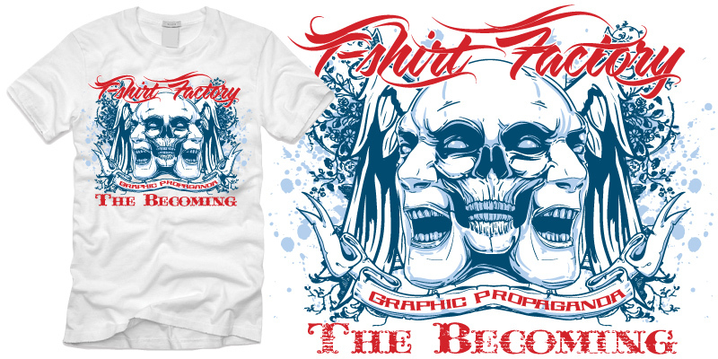The becoming tee shirt design by barkone - barkone