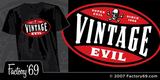 Factory '69 Vintage Evil skull logo image