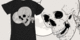 The Skull and The Moon tee shirt design by drewB - Drew Barontini