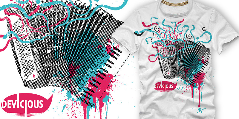 Accordian Shirt Accordian Shirt image