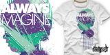 Devicious Imagine tee shirt design by jimmyhaffa1 - micah