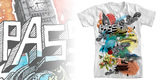 "Passion 2008 World Tour" by chrisrushing Passion 2008 World Tour tee shirt design by chrisrushing - Chris Rushing