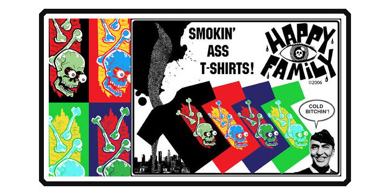 Happy Family-Bones Tee image