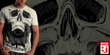 Skull Rock tee shirt design by jimiyo - Jimi Benedict