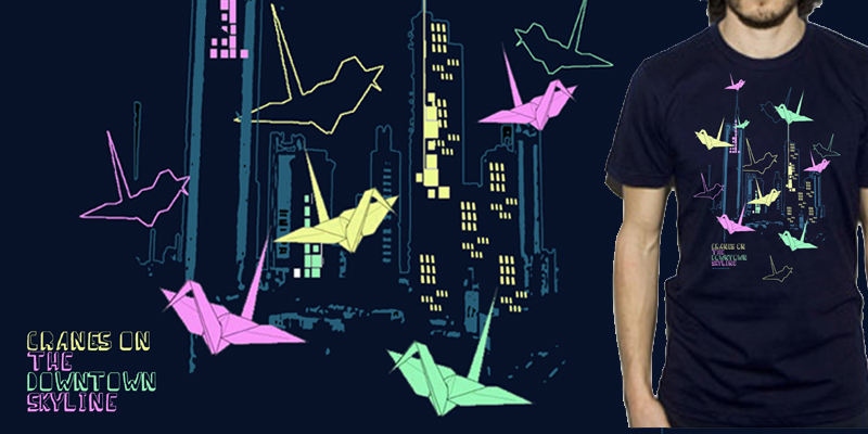 Cranes On The Downtown Skyline image
