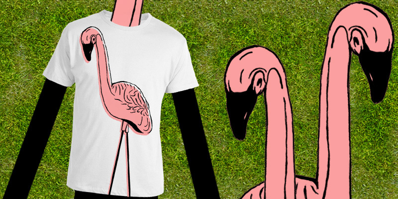Lawn Flamingo image