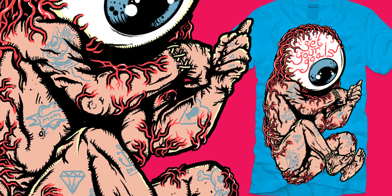 BAD START IN LIFE tee shirt design by godmachine - Mr G. Machine