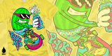 PYKNIC - Skateboarding Melon  image
