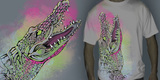 Rainbow Bite tee shirt design by Fat Mouse - Calin Sarbut