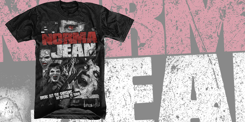 Norma Jean - Shot Gun tee shirt design by kyleisez - Kyle Crawford