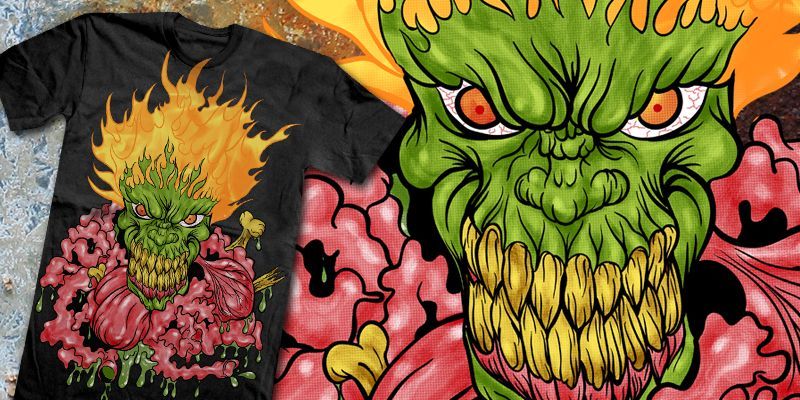FIRESKULL - eZ-kun x heavyprints FIRESKULL - eZ-kun x heavyprints image