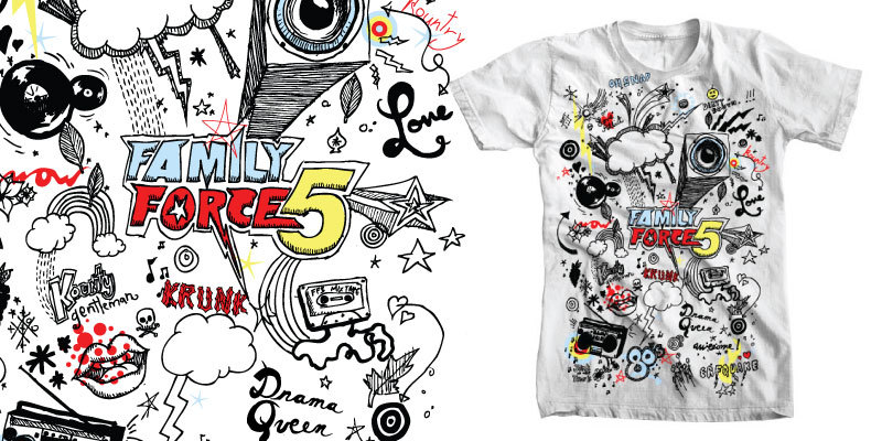 Family Force 5 | Doodle image