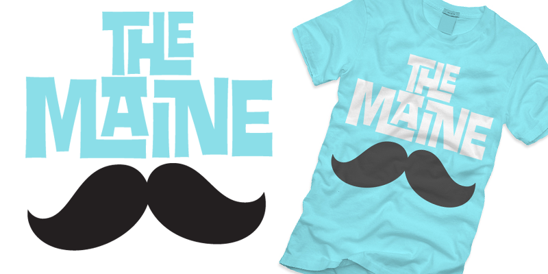 The Maine - Mustache Ride The Maine - Mustache Ride image