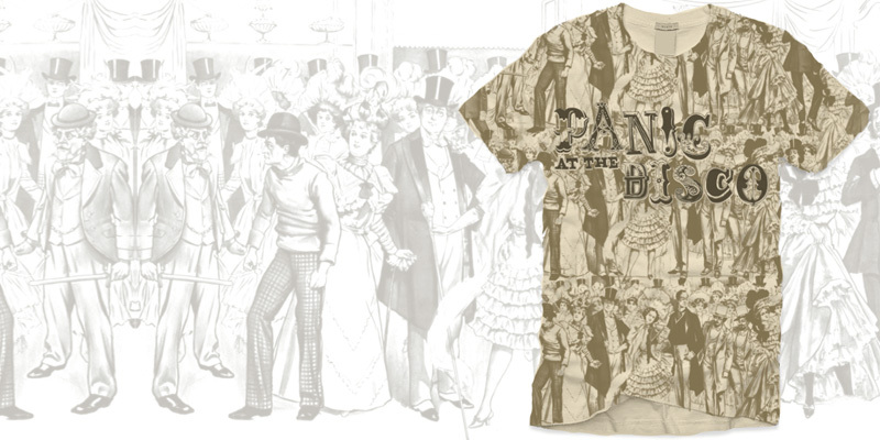 Panic At The Disco - All Over Tee image