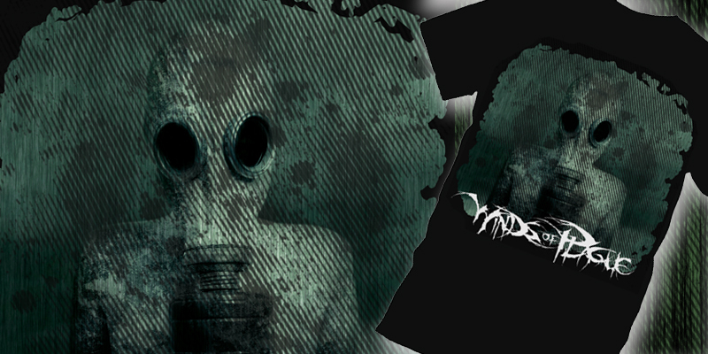 Winds of Plague-Something in the Air tee shirt design by Randomentity - Courtney Varner