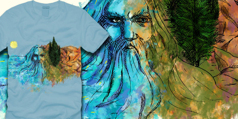old man and..the mountain? image