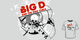 big d tee shirt design by dobi - Rob Dobi