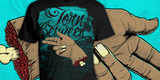 "Torn Between ~ Hands Up!" by dougie Torn Between ~ Hands Up! tee shirt design by dougie - Doug Hindson