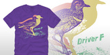 Birds of a Feather tee shirt design by designisvoice - Roby Fitzhenry