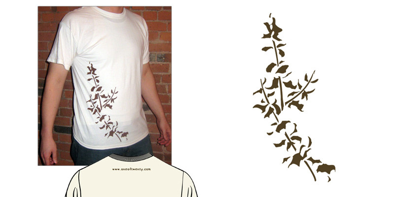 Men's Leaf Stencil image
