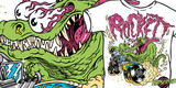 "Rockett-Fink" by horsebites Rockett-Fink tee shirt design by horsebites - HORSEBITES