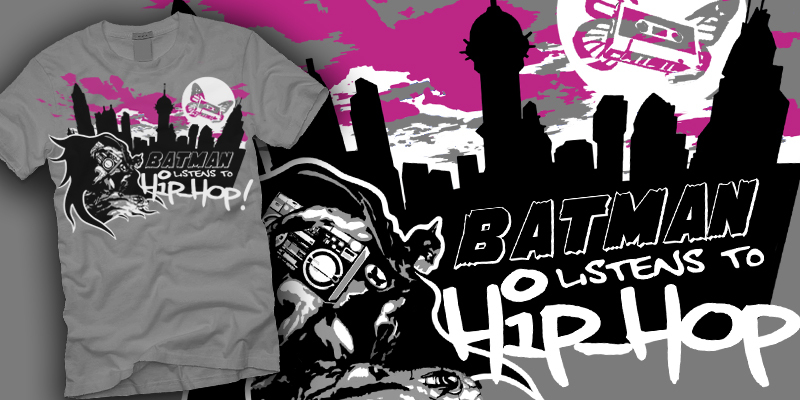 Batman listens to Hip-hop! image