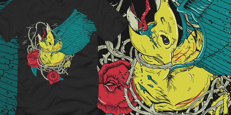bird and thorns image