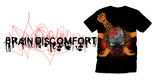 brain discomfort tee shirt design by zimex - raymond
