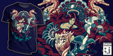 Mother of Pearl tee shirt design by jimiyo - Jimi Benedict