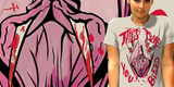 This Time You Bleed-Vagina Dentata tee shirt design by Randomentity - Courtney Varner