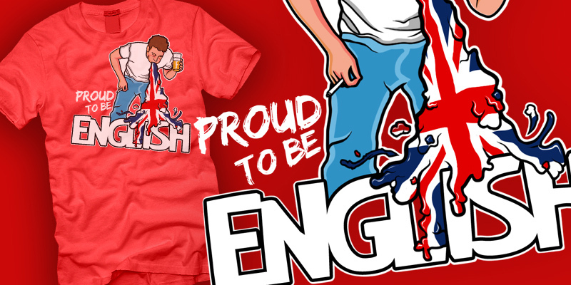 Tee Off - Proud to be English! image