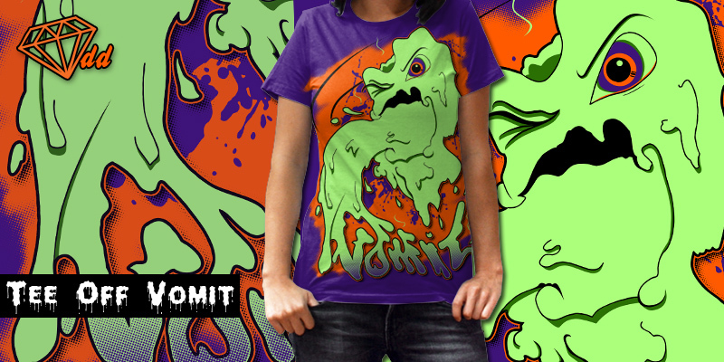 Tee Off - Vomit Creature Tee Off - Vomit Creature image