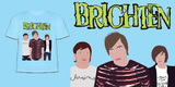 Brighten tee shirt design by shabaybe - lauren